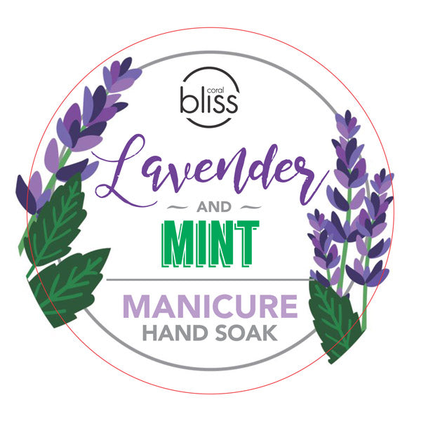 Lavender&Mint Manicure Hand Soak - 500 mL
