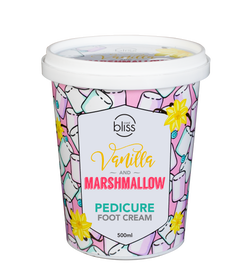 Vanilla & Marshmallow  Pedicure Foot Cream - 500 mL