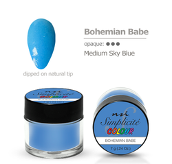 Bohemian Babe Simplicity PolyDip Colored Acrylic Powder 7g